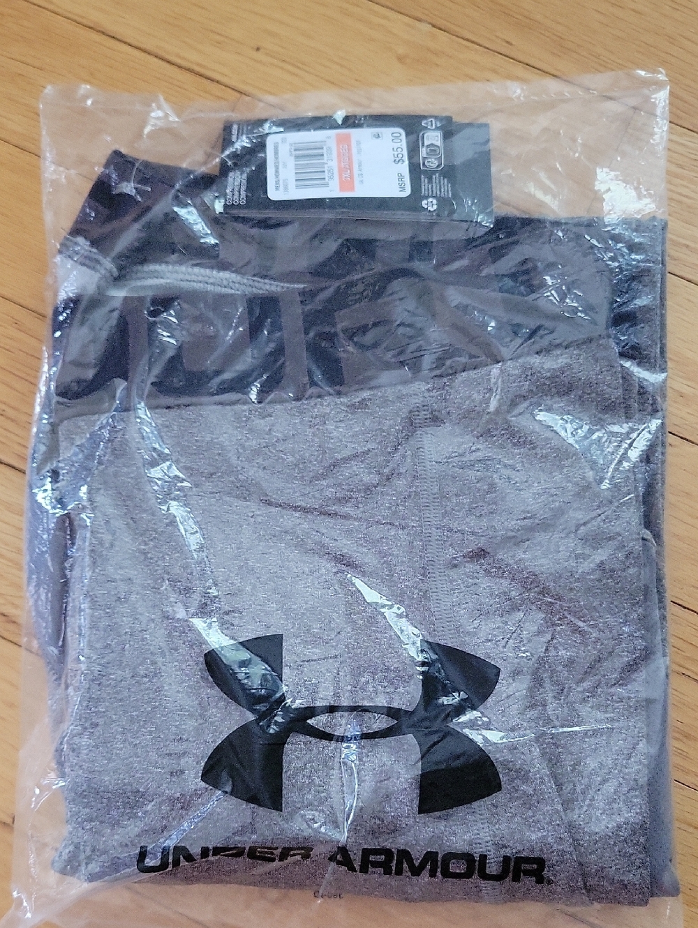 Under Armour Heather Grey Compression Leggings